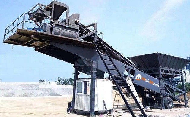 Mobil 120M Beton Santrali