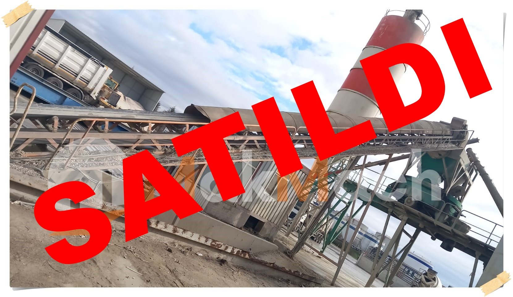 Tuncel Makine 90 m³ Sabit Beton Santrali 